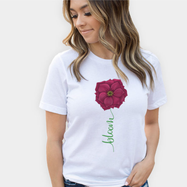 Bloom Flower T-shirt